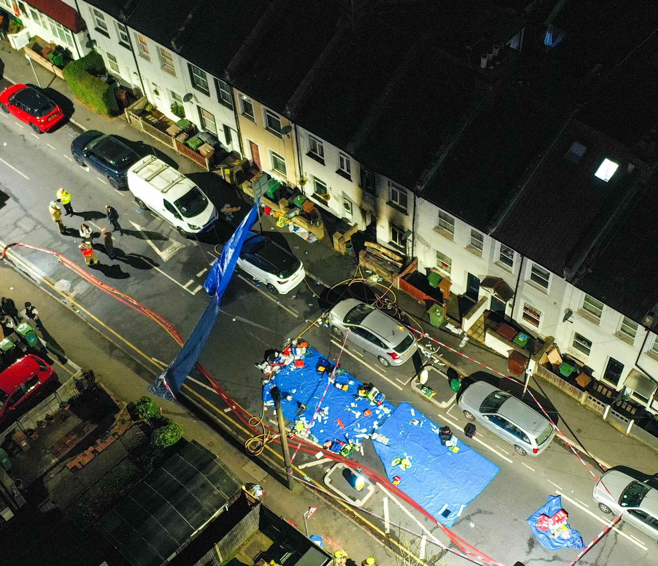 A 27-year-old Woman Has Been Arrested On Suspicion Of Child Neglect After Fire Children Died In A House Fire In Sutton