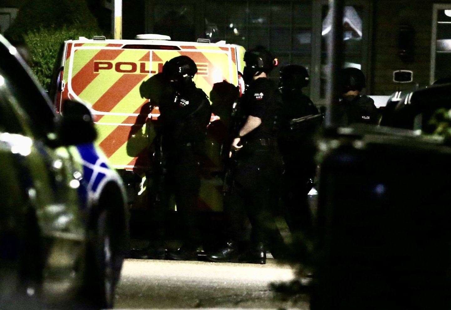 A Catapult And Some Blank Rounds Of Ammunition Have Been Recovered As Part Of The Ongoing Enquiries In To The Incident