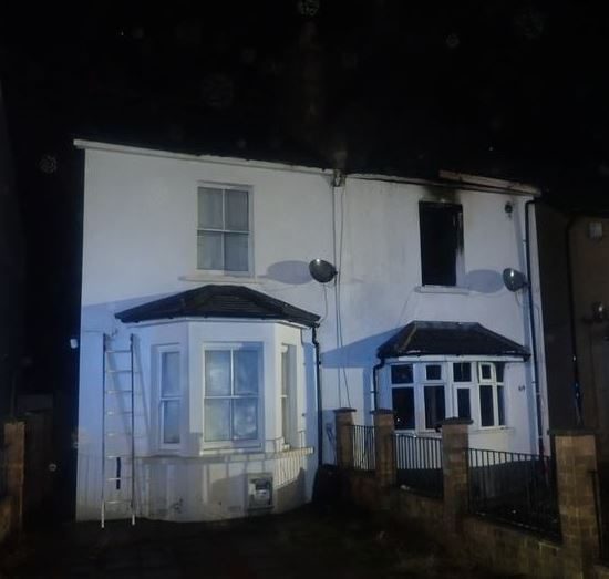 Four Fire Engines And Around 25 Firefighters Were Called To A Fire At A House On Whitehorse Lane In South Norwood