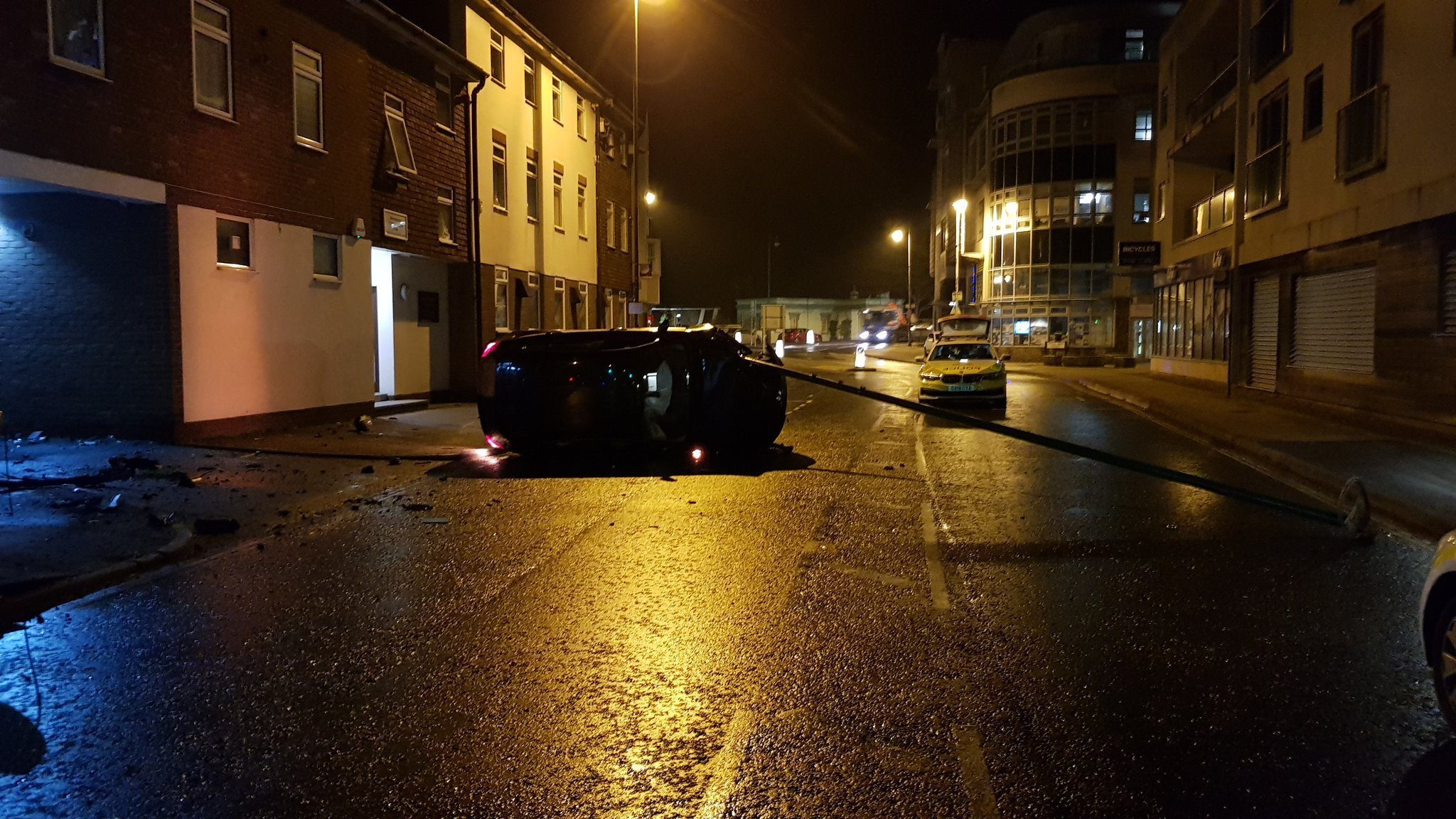 Driver Arrested After Making Off From Collision