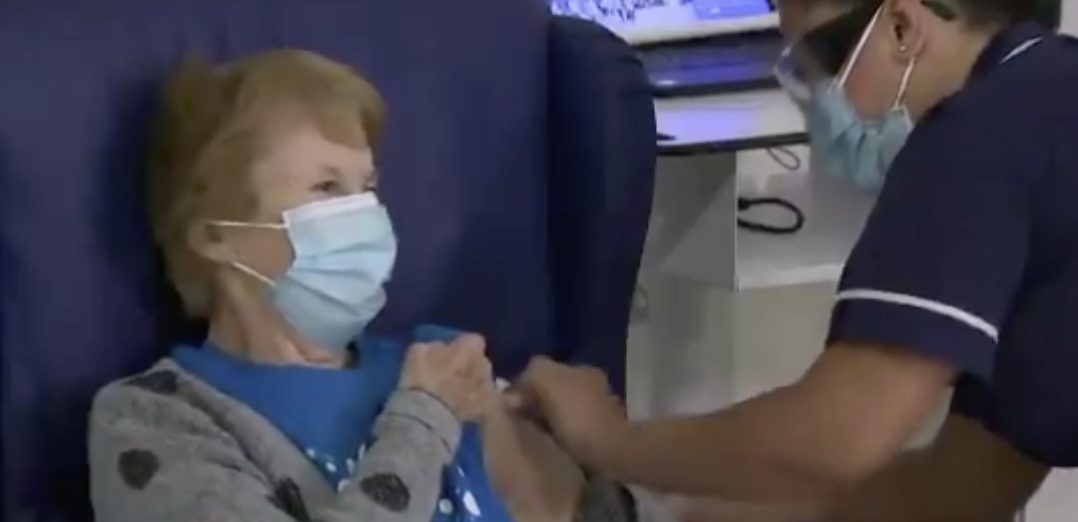 West Midlands Pensioner First To Have Covid19 Vaccine