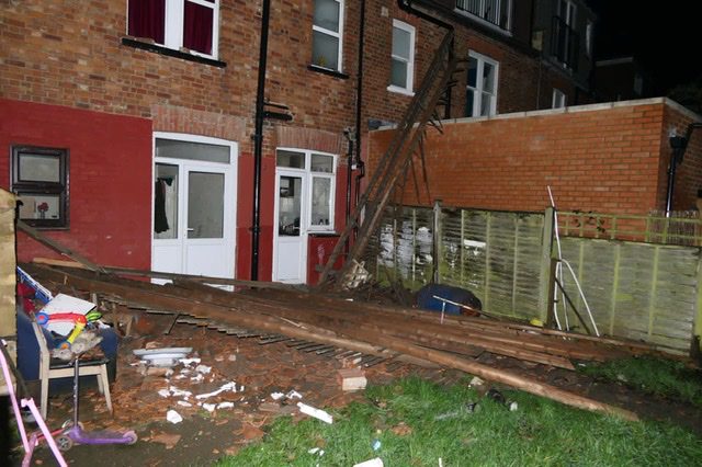 London Fire Brigade Crews Called To Roof Collapse In Harrow