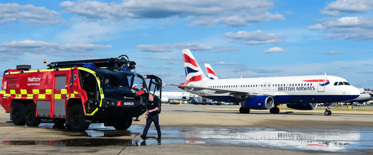 Heathrow Airport Plane Fire Sees Firefighters Called To Tackle Smoking Engine Blaze