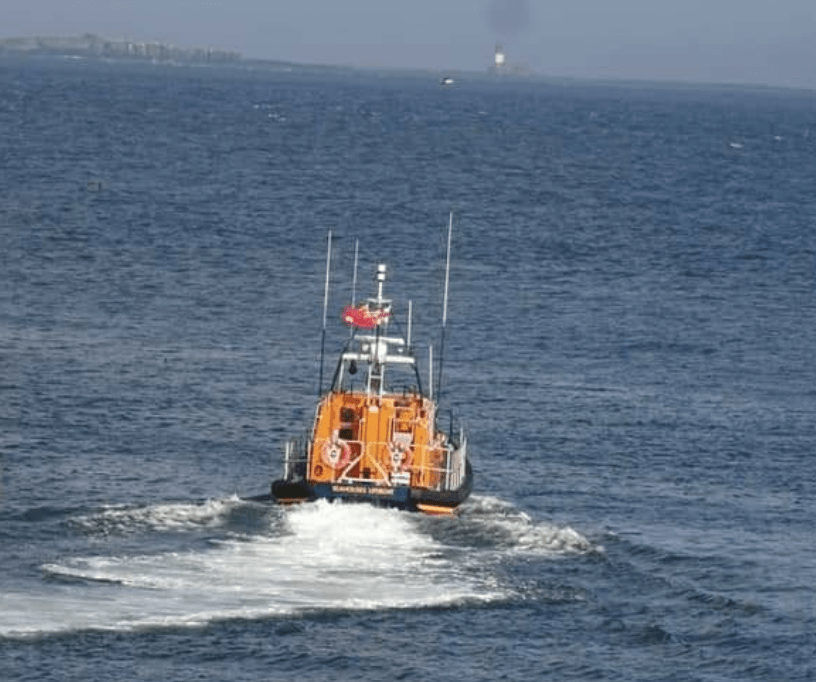 Seahouses Lifeboats Were Called To Search For The Missing Diver Last Seen Just North Of Longstone Island