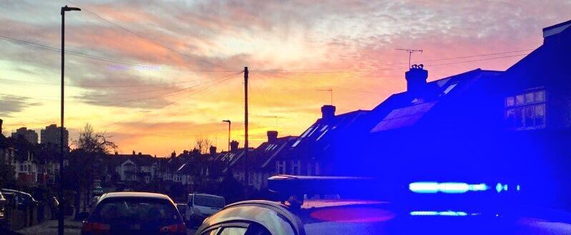 Woman Treated For Slash Injuries  In Merton