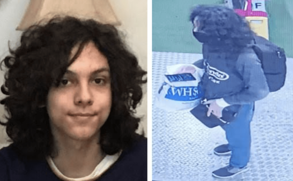 Officers Working To Find A Missing Teenage Boy From Sevenoaks Have Issued A Further Photograph And A Cctv Image