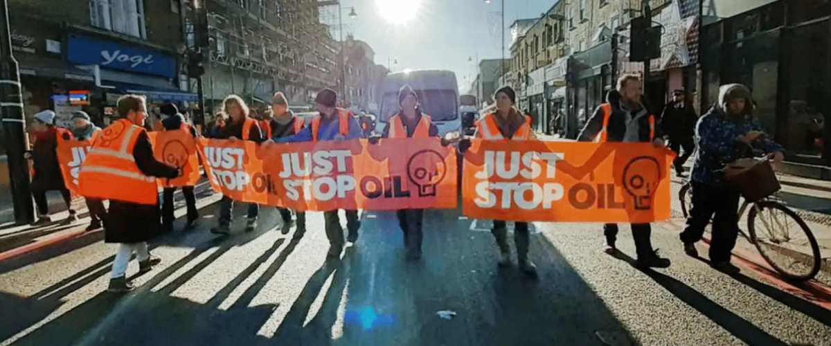 Hundreds March in London to Back Just Stop Oil Prisoners in Fiery Climate Protest