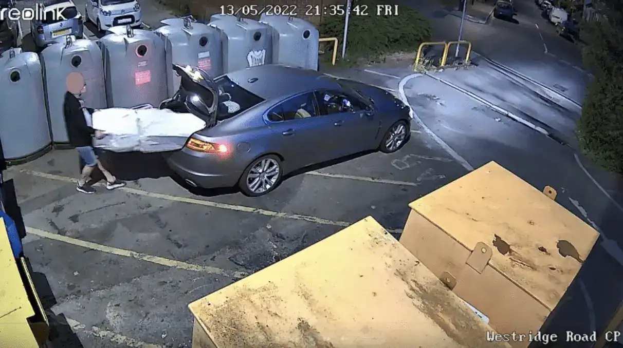 A Fly-tipper pleaded guilty in court after Southampton City Council’s surveillance cameras catch him in the act.