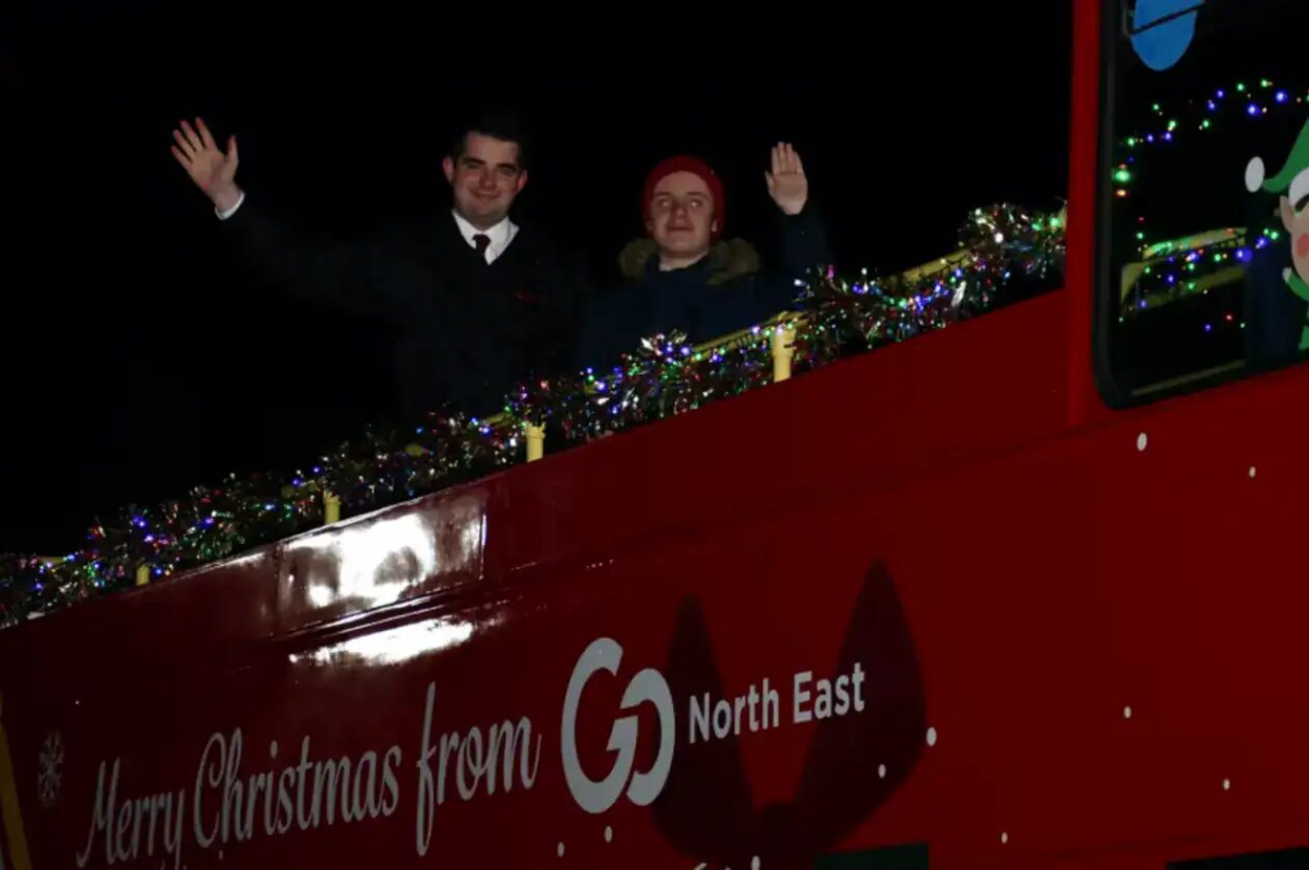 Bus-mad schoolboy Jack Thompson was given the best Christmas present of all this week, with an exclusive ‘behind the scenes’ tour of Go North East’s Gateshead Riverside depot