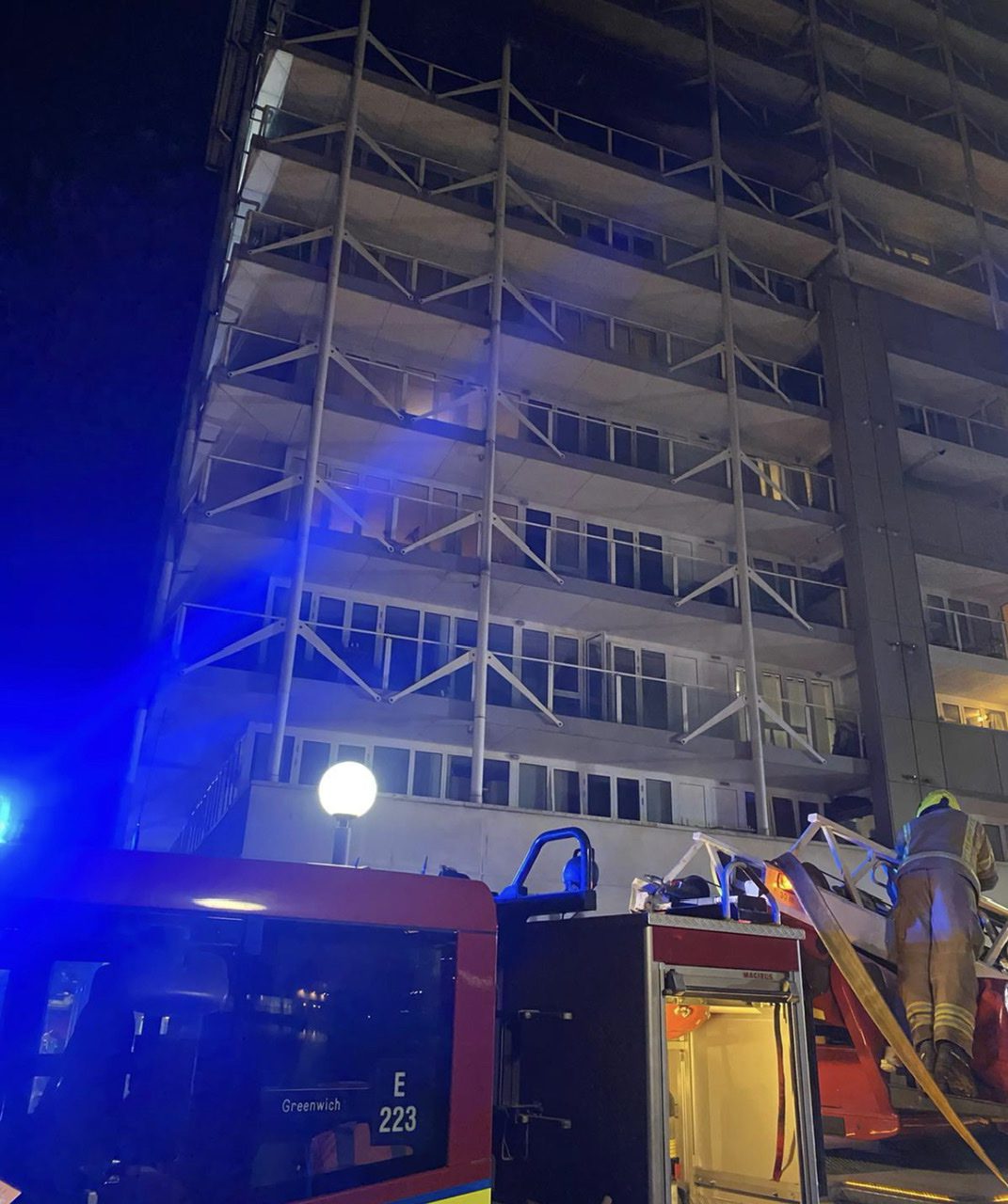 A Driver Was Taken To The Hospital Following A Collision On The M40 Involving A Car And A Lorry