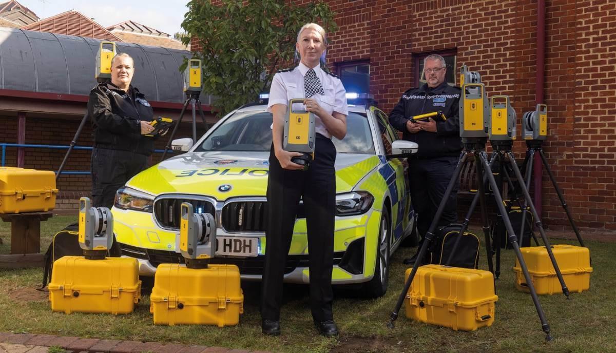 Surrey And Sussex Police Invest In Trimble X7 Laser Scanning Technology