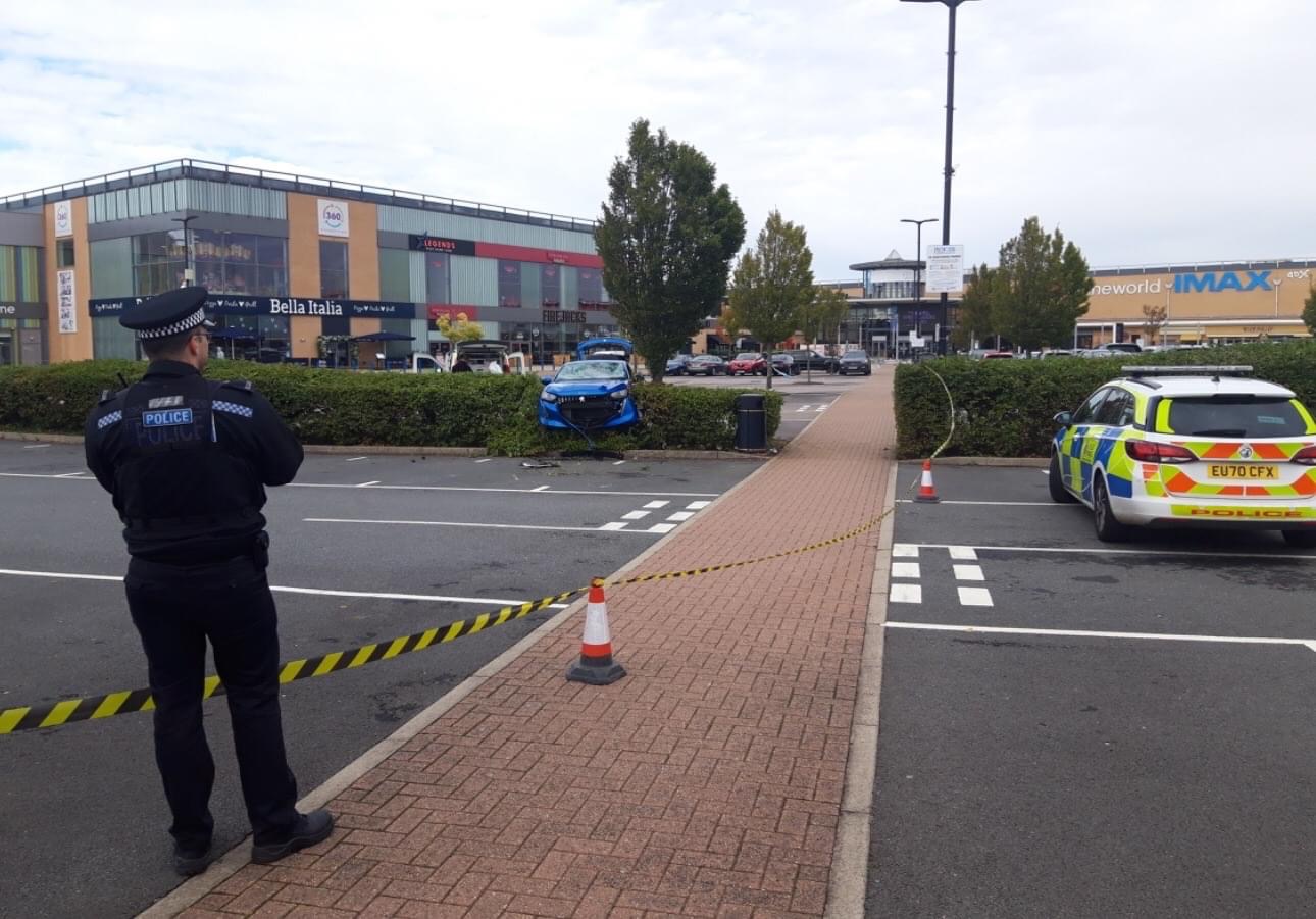 A Man Has Been Arrested On Suspicion Of Attempted Murder After A Car Was Driven At A Group Of People In Basildon