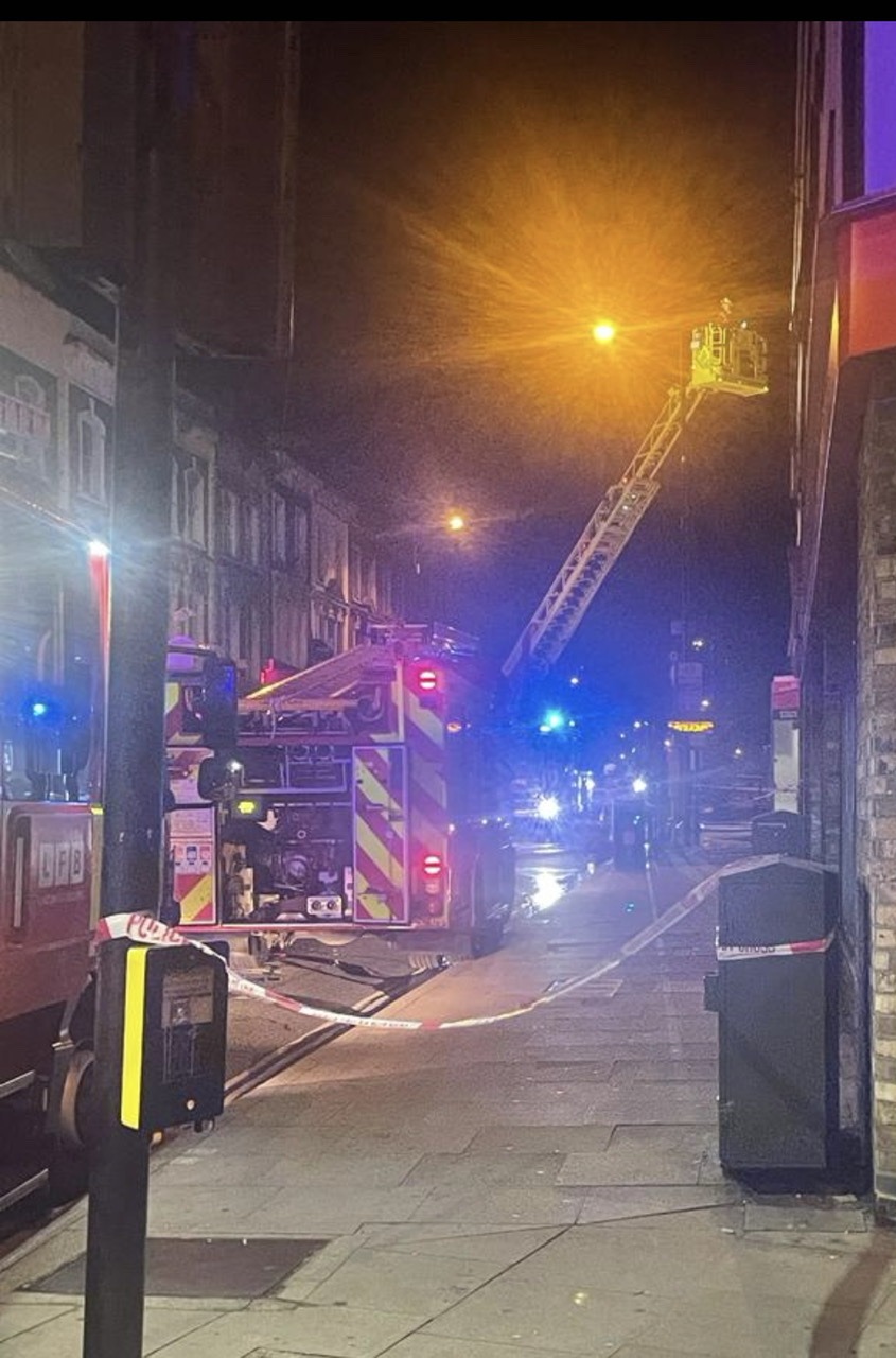 Thirty Firefighters Called To Tackle In Hackney