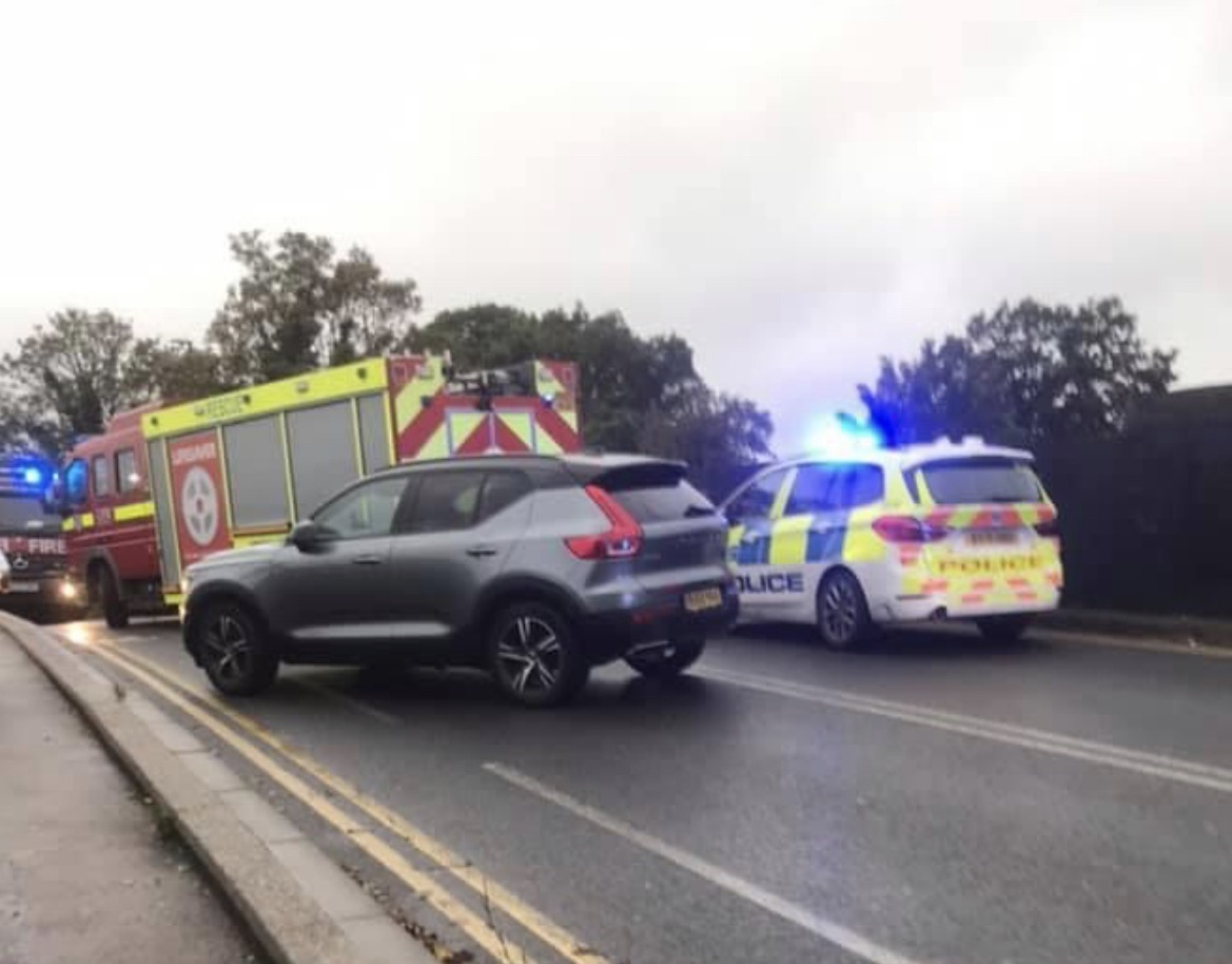 Emergency Services Have Been Called After A Person Has Been Hit By A Train