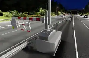 SwiftGate Trial at Surrey Tunnel Promises Safer, Faster Roadworks with Automated Lane Closures