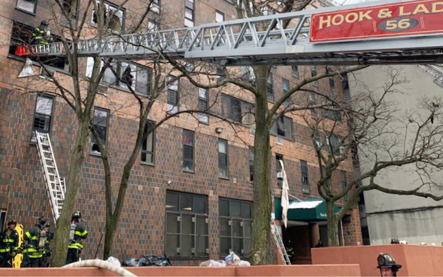 19 dead including  six children after fatal New York Fire