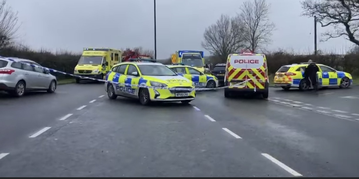 Police  Are Currently On Scene Dealing With A Serious Collision On Whippingham Road