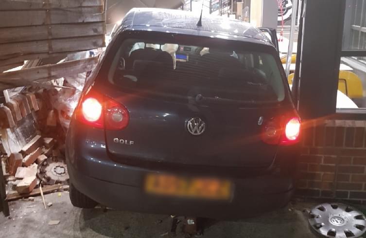 A Drink-driver Took The Term ‘drive Thru’ A Bit Too Literally, After He Crashed Into A Mcdonald’s Restaurant On The A24