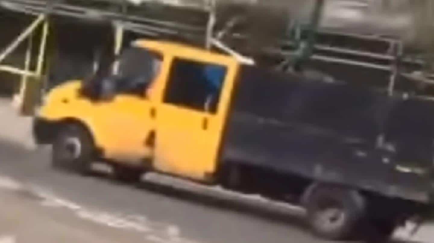 Officers Have Located A Tipper Truck That Rammed Into A Police Car In Lambeth Last Friday