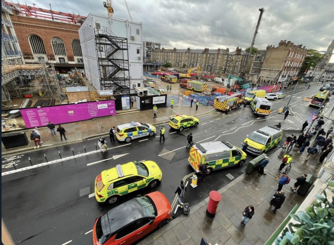 Two People Injured One Left Serious After Scaffold Collapse At Hammersmith