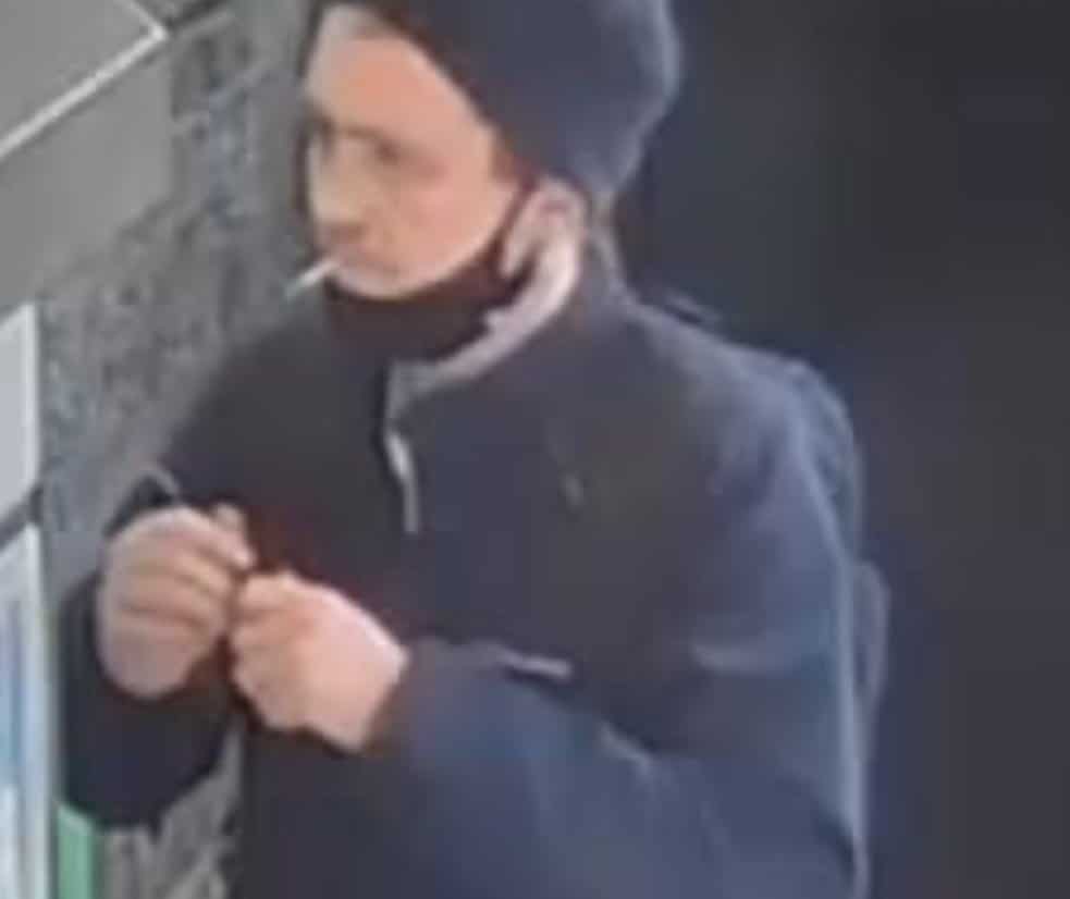 A Man Was Said To Have Entered The Station And Graffitied A Number Of Panels And Station Furniture Before Leaving