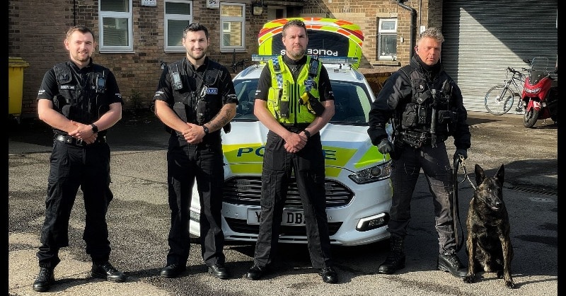 A Fantastic The National Police Bravery Awards Have Been Nominated For Four Humberside Police Officers Who Pursued And Arrested A Gunman Who Fired A Pistol At One Of Them