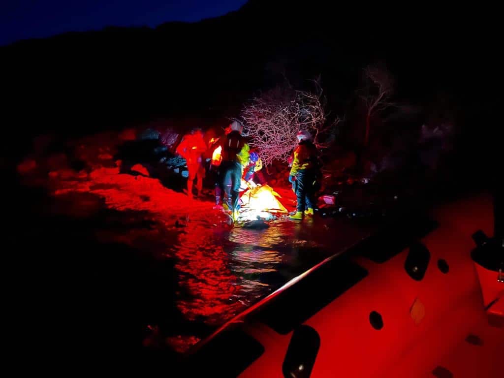 The Woman Was In A Lot Of Pain And Was Going To Be Treated At The Scene By Dr Will King, A Member Of The Lifeboat Crew