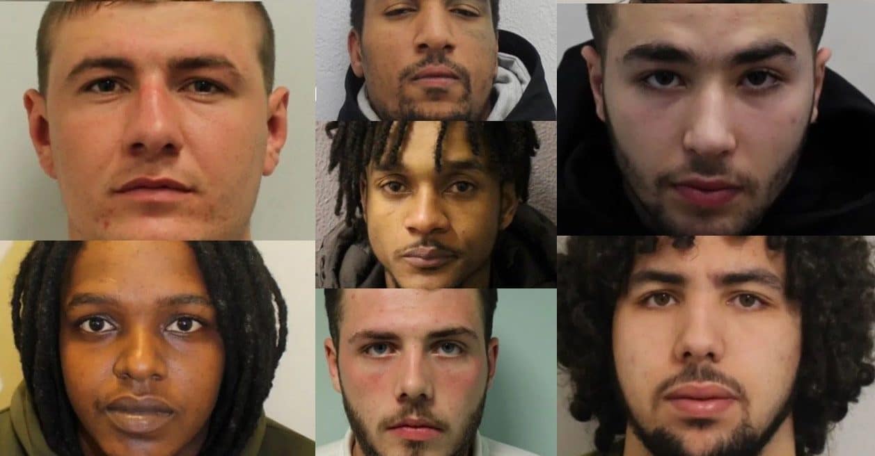 Met Police Officers Are Appealing For The Public's Assistance In Locating The Most Wanted Robbery Offenders In The Capital