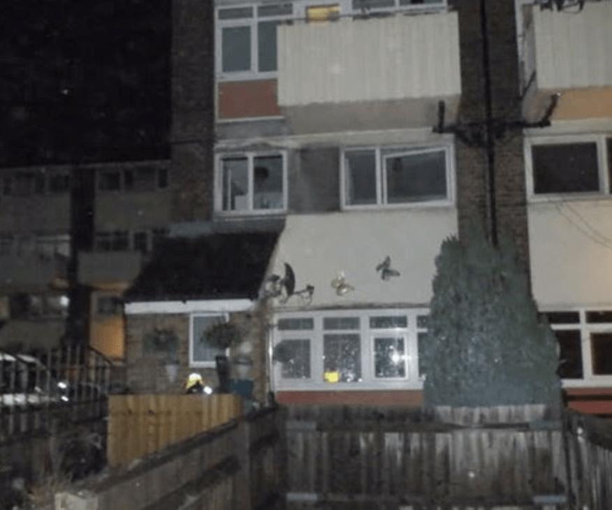 Firefighters Have Issued A White Goods Safety Reminder After A Maisonette Fire On Ordnance Road In Canning Town Yesterday