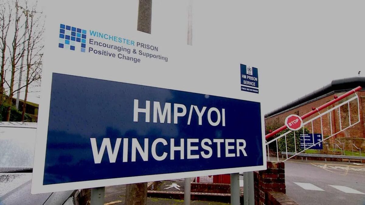 Hampshire Police are looking for witnesses and information after a car was set on fire at  Winchester Prison