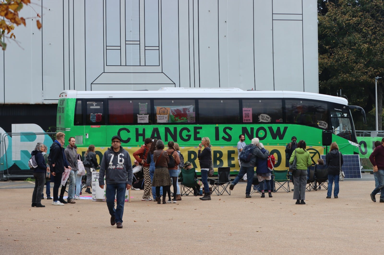 The People’s Assembly Bus Visits Brighton