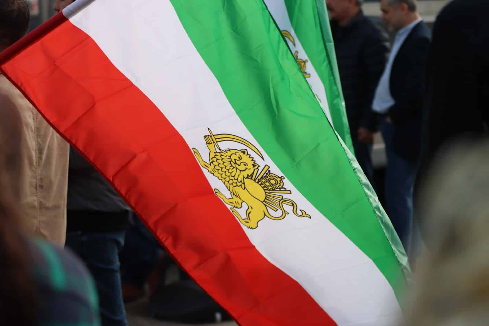 Protest In Brighton Against Iranian Regime