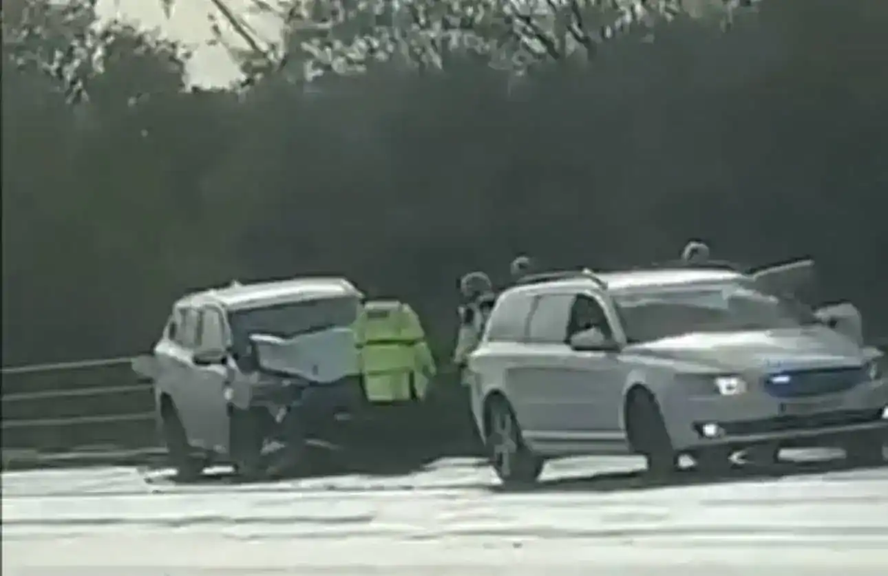 Life Changing Collision Closes M27 Near Fareham