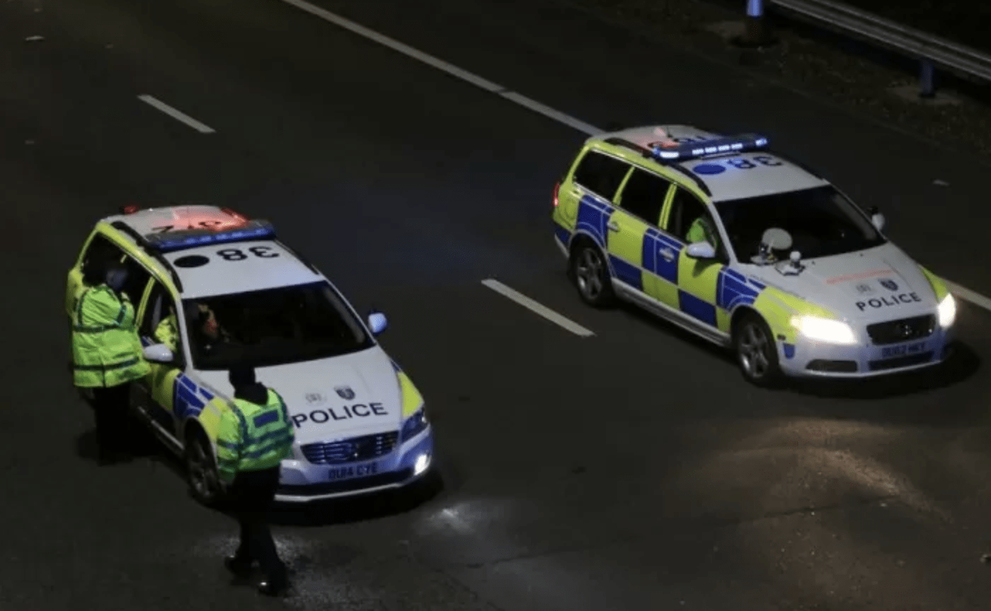 M4 Closed After Vehicle Leaves Carriageway As Emergency Service Battle To Save Person Who Has Gone Into Cardiac Arrest