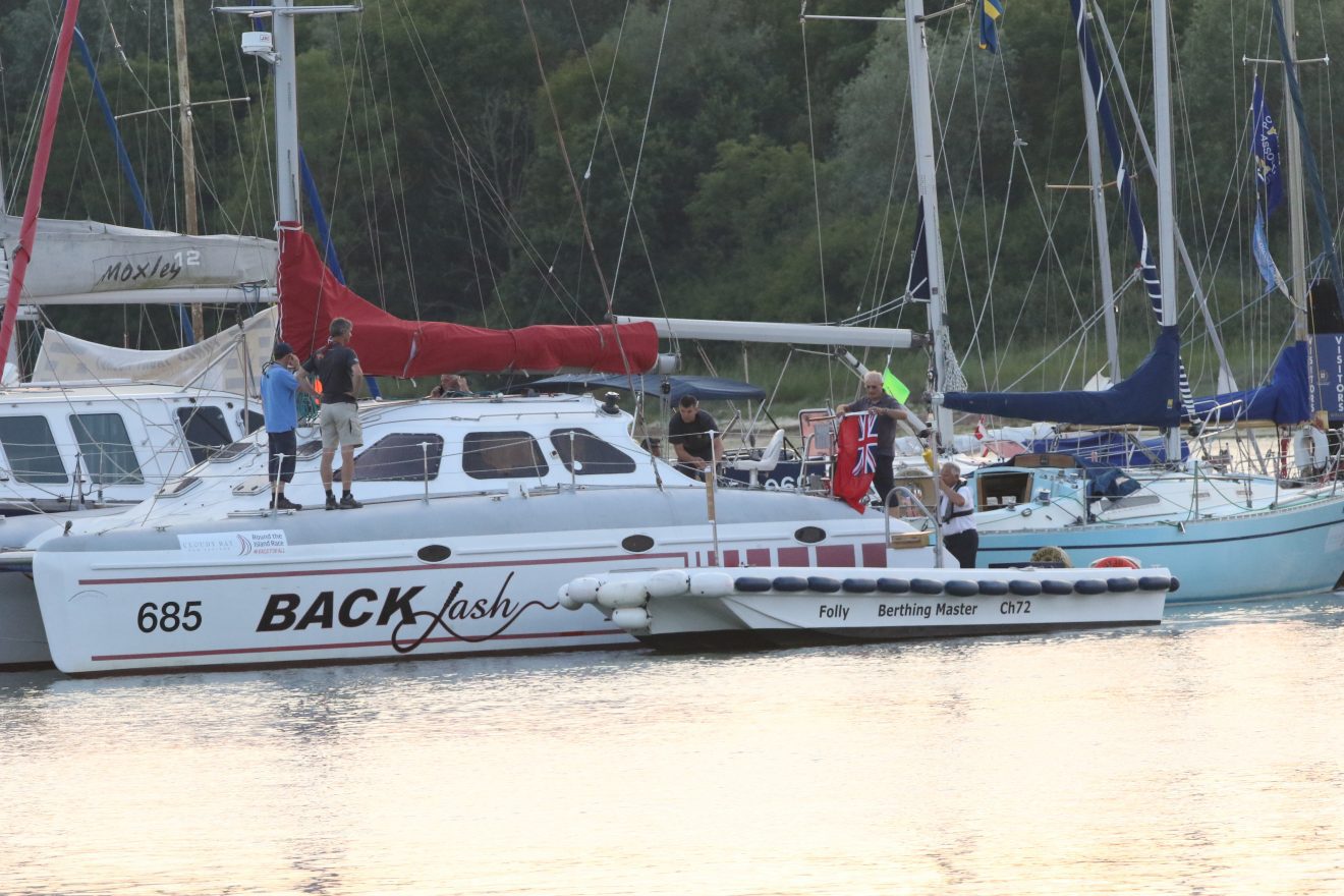 Sailor Rescued By Passing Caterman After His Vessel Sinks Near Cowes