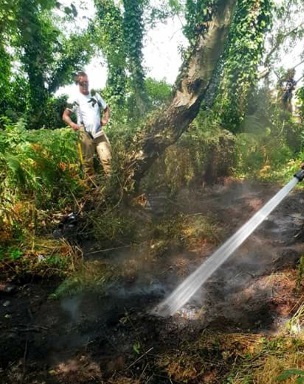 Fire Crews Called To Tackle Blaze Near Sandown Airport