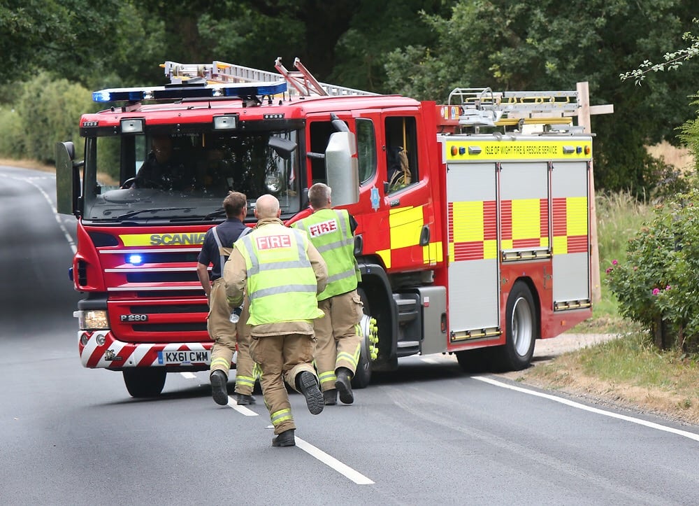 Fire Crews Called To Wootton Woodland Blaze