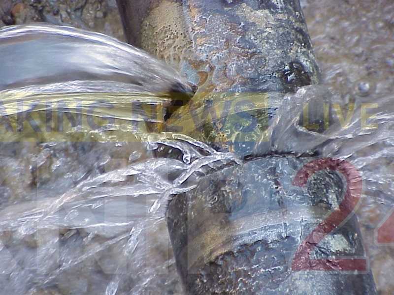 Residents Without Water After Main Burst
