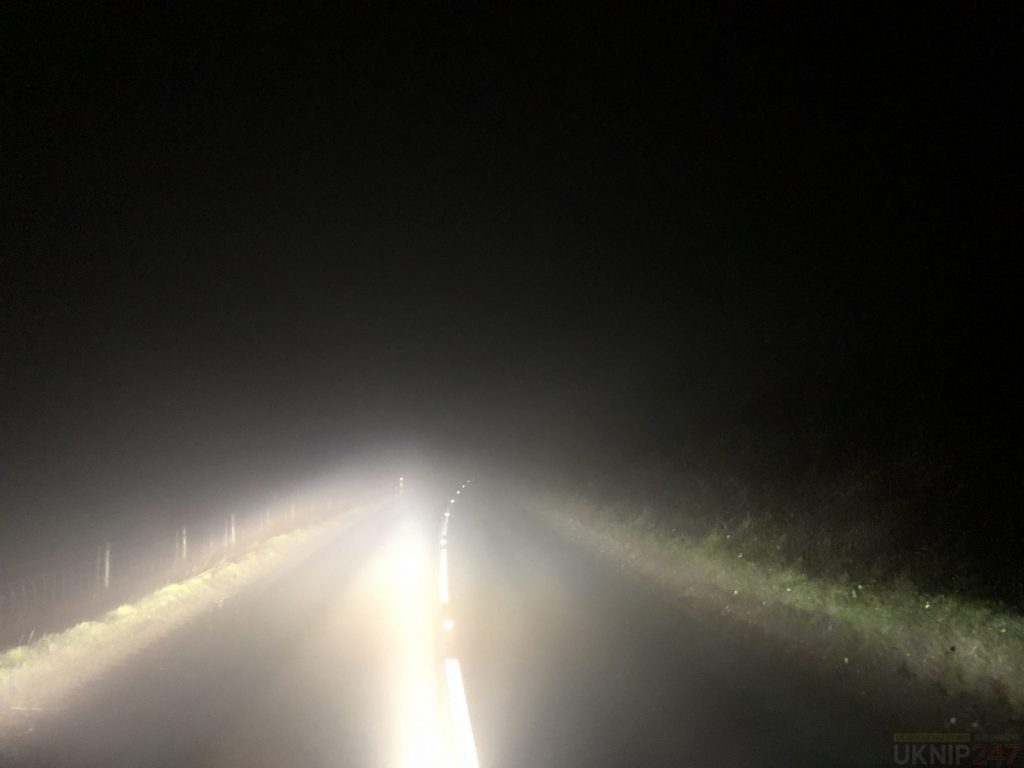 Driver Gets Caught Out By The Weather On The Downs In Brading