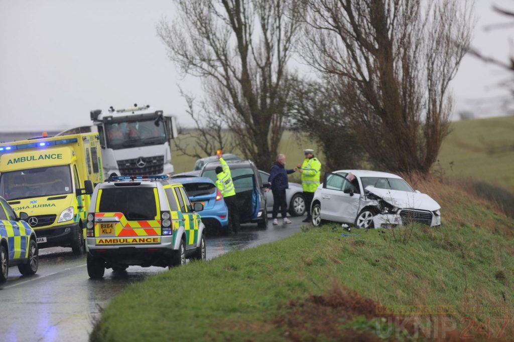 Updated: Car Leaves Road In Newport Crash