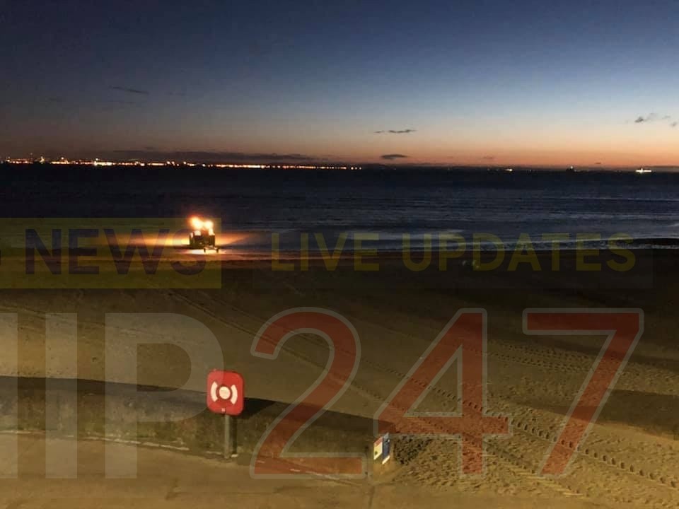 Person Playing On Rocks In Ryde Sparks Early Morning Search