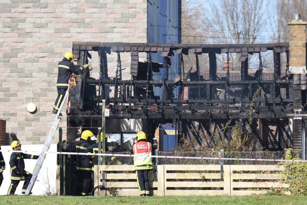 Six Fire Crews Called To Property Fire