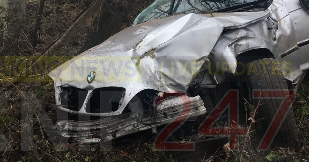 A30 Closed After Car Ploughs Into Tree