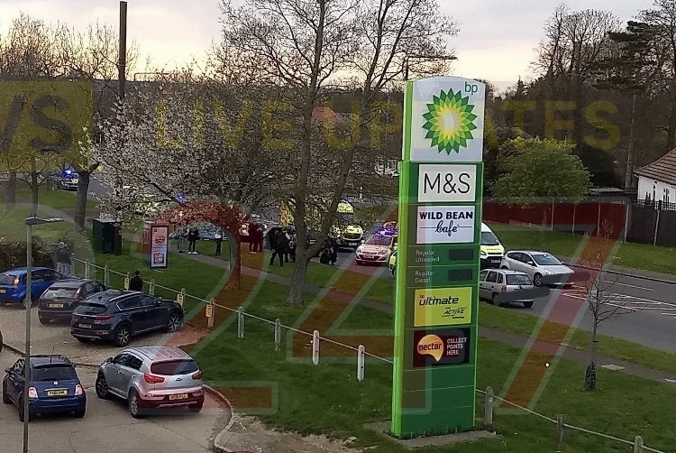 Collision Closes Roads In Orpington