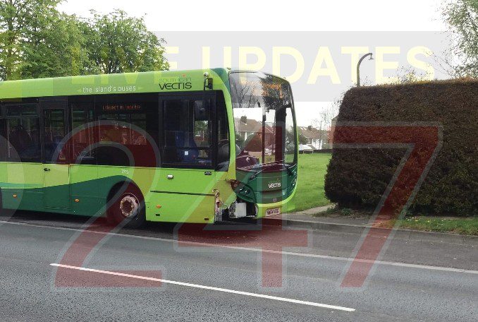 Bus Involved In Collision Near Newport