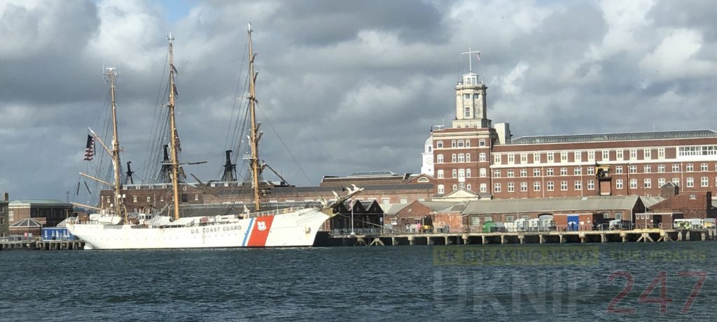 The Eagle Has Docked In Portsmouth