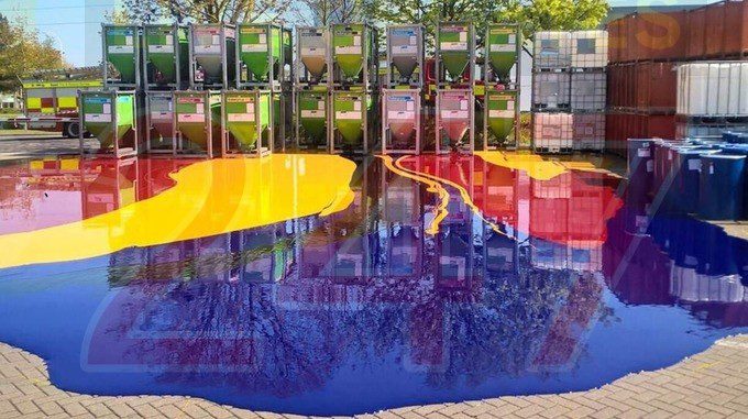 Kent Fire Crews Called To A Scene Out Of Art Attack