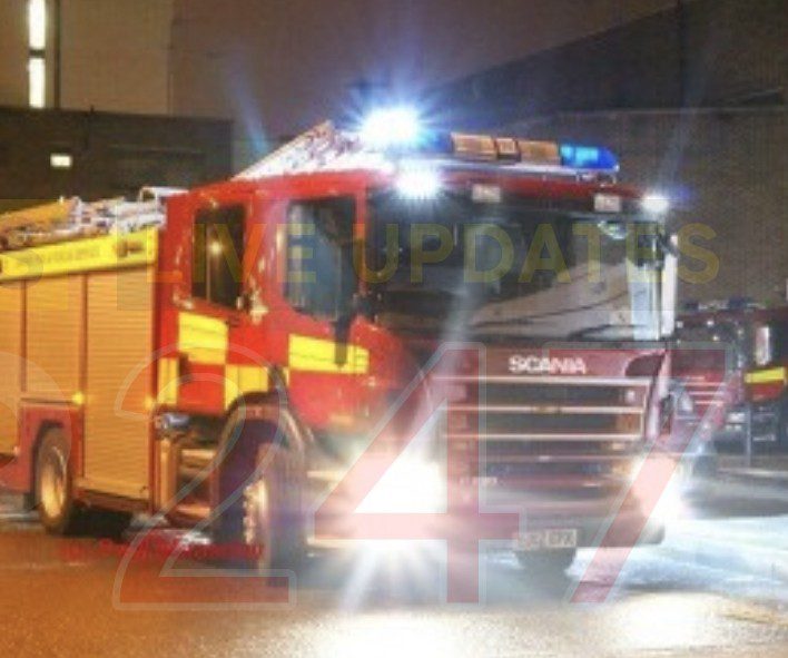 Updated:fire Crews Called To Chobham Car Dealership After Domestic Bonfire