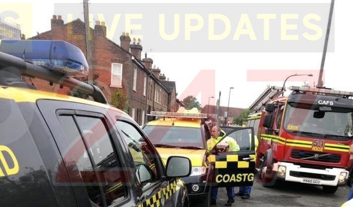 Search Launched After Reports Of Two People In The Water In Southampton