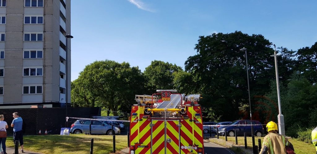 Major Fire Averted After Sprinkler System Kicks In At Southampton Tower Block